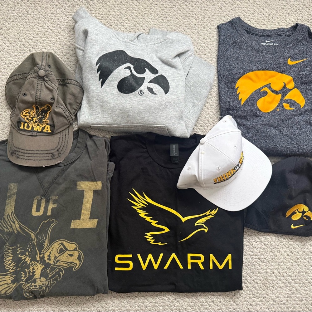 Iowa Hawkeyes Apparel Collection nike tailgate vintage
